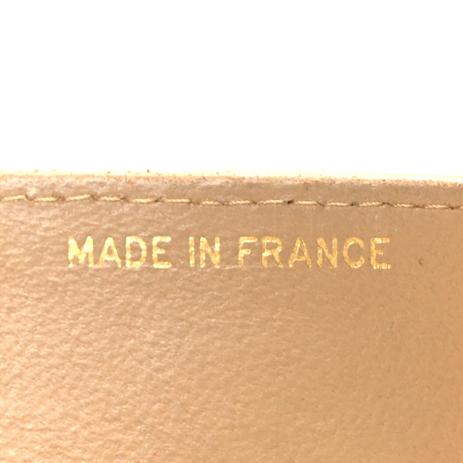 Chanel Lambskin Quilted Medium Single Flap Beige 6 of 9