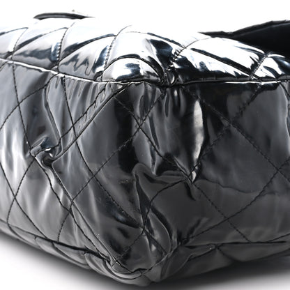 Chanel Vinyl Quilted XXL Reissue Flap Black 10 of 10