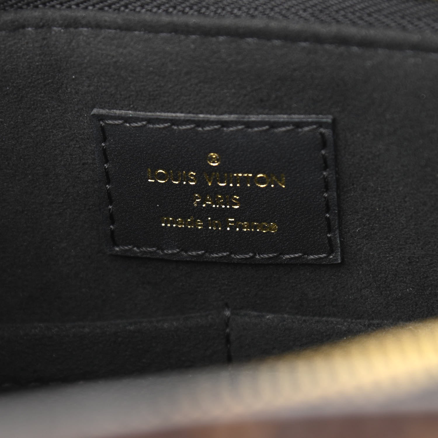 Louis Vuitton Monogram Soufflot MM Black 8 of 13