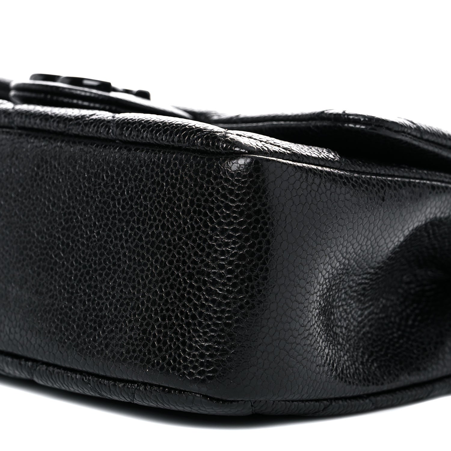 Chanel Caviar Quilted Incognito Mini Square Flap Black 4 of 14