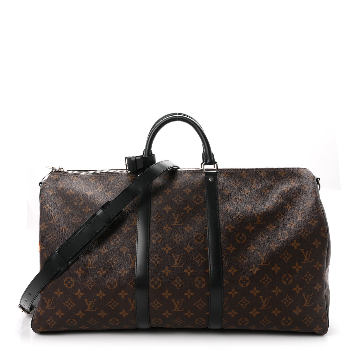 Louis Vuitton Monogram Macassar Keepall Bandouliere 55 1 of 9