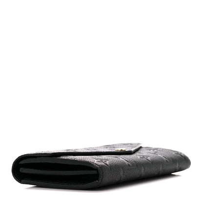 Louis Vuitton Empreinte Sarah Wallet NM Black 4 of 9