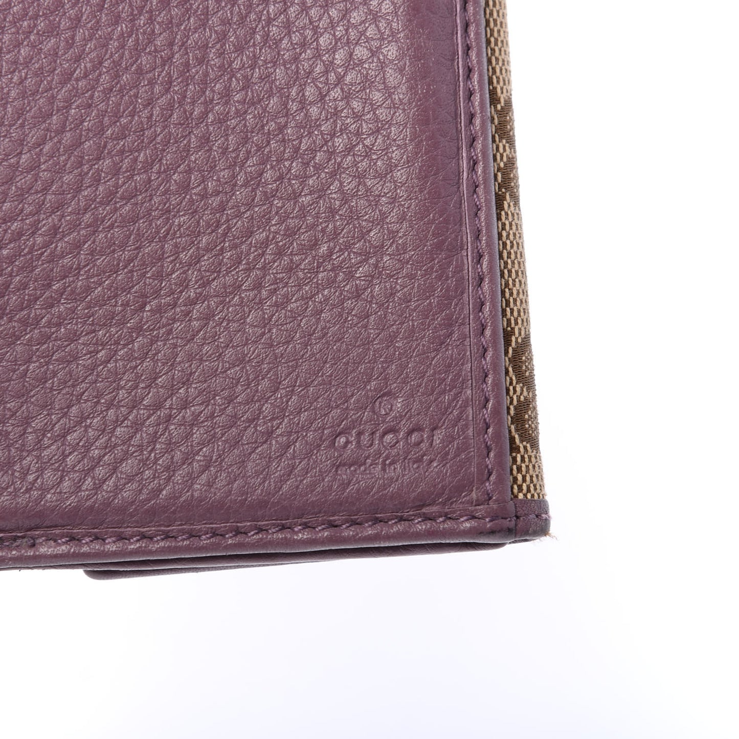 Monogram Cellarius Calfskin Miss GG Continental Wallet Beige Ebony Lilac