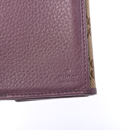 Gucci Monogram Cellarius Calfskin Miss GG Continental Wallet Beige Ebony Lilac 7 of 7