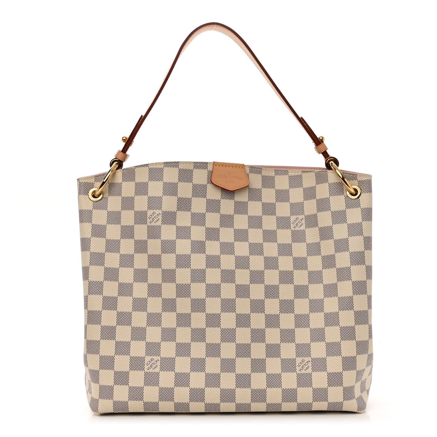 Damier Azur Graceful PM Rose Ballerine