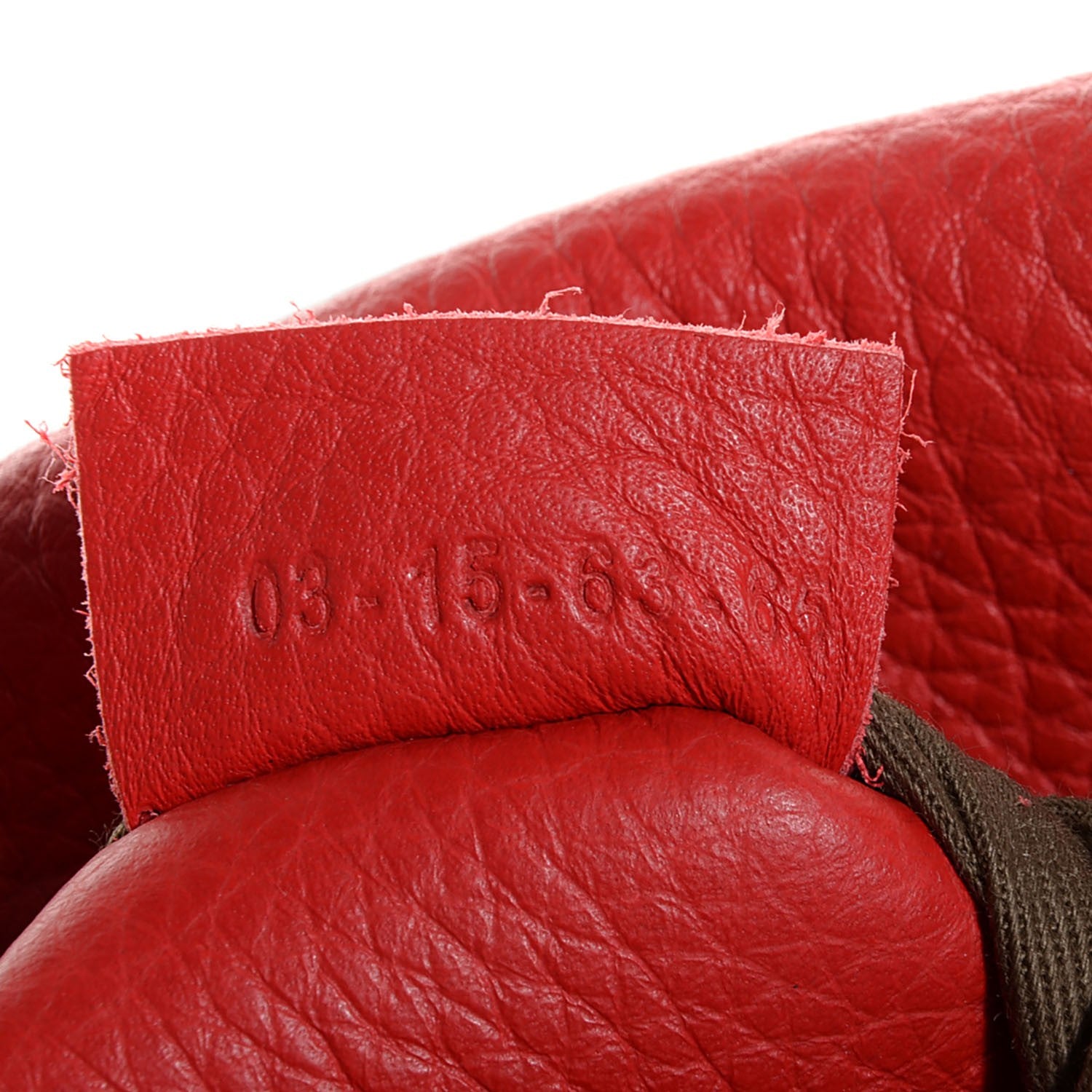 Chloe Grained Calfskin Medium Marcie Saddle Bag Paprika Red 8 of 10
