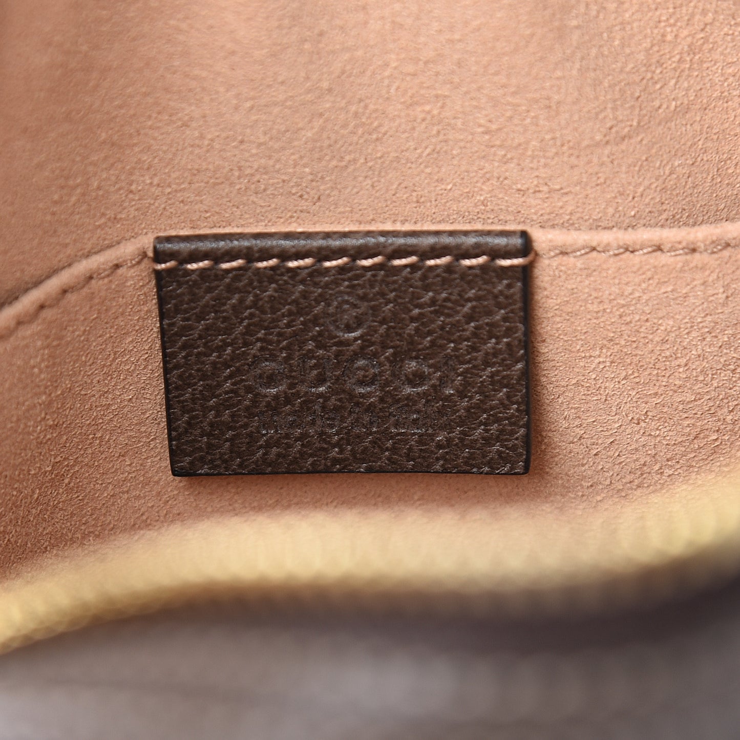 GG Supreme Monogram Web Small Ophidia Belt Bag 85 34 Dark Brown