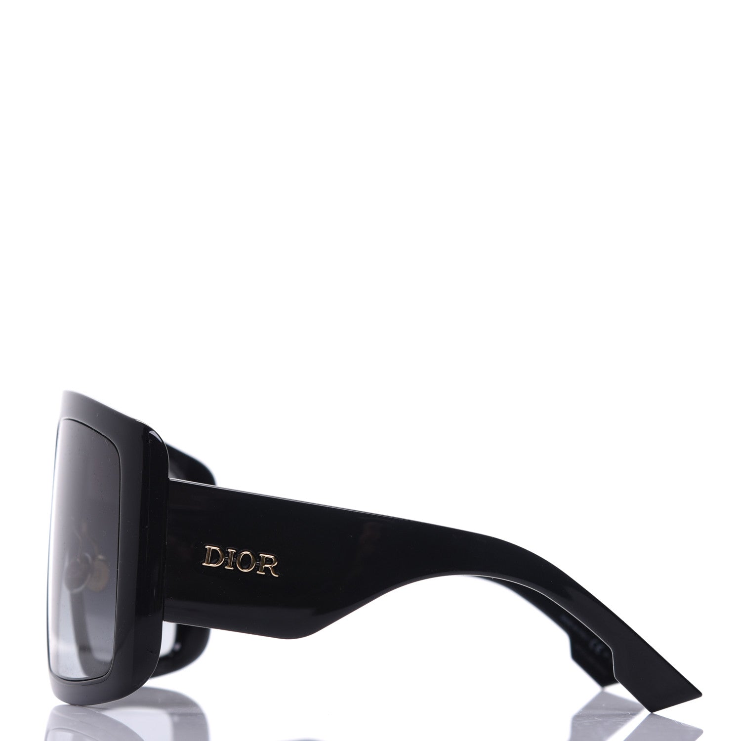 Christian Dior Acetate DiorSo Light 1 Shield Sunglasses Black 3 of 7