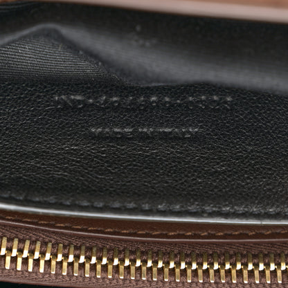 Saint Laurent Suede Calfskin Y Quilted Monogram Small Loulou Chain Satchel Bark Brown 8 of 11