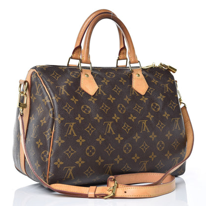 Louis Vuitton Monogram Speedy Bandouliere 30 3 of 19
