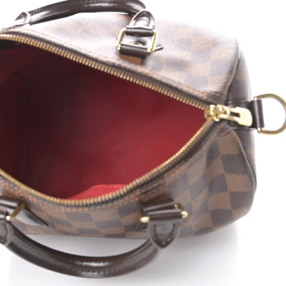 Louis Vuitton Damier Ebene Speedy Bandouliere 25 5 of 15