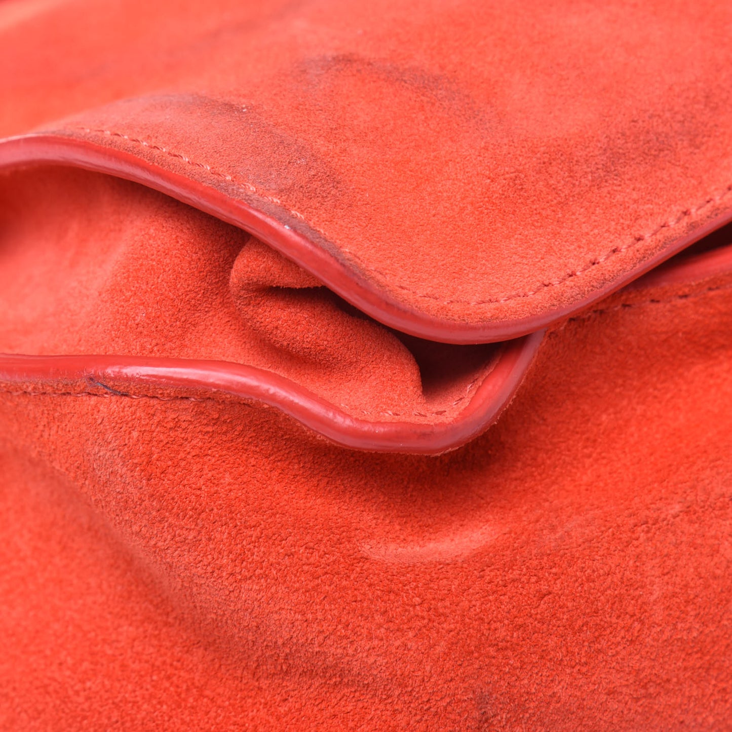 Suede Medium PS1 Satchel Poppy