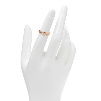 Hermes 18K Rose Gold Ariane Wedding Band Ring 48 4.5 2 of 5
