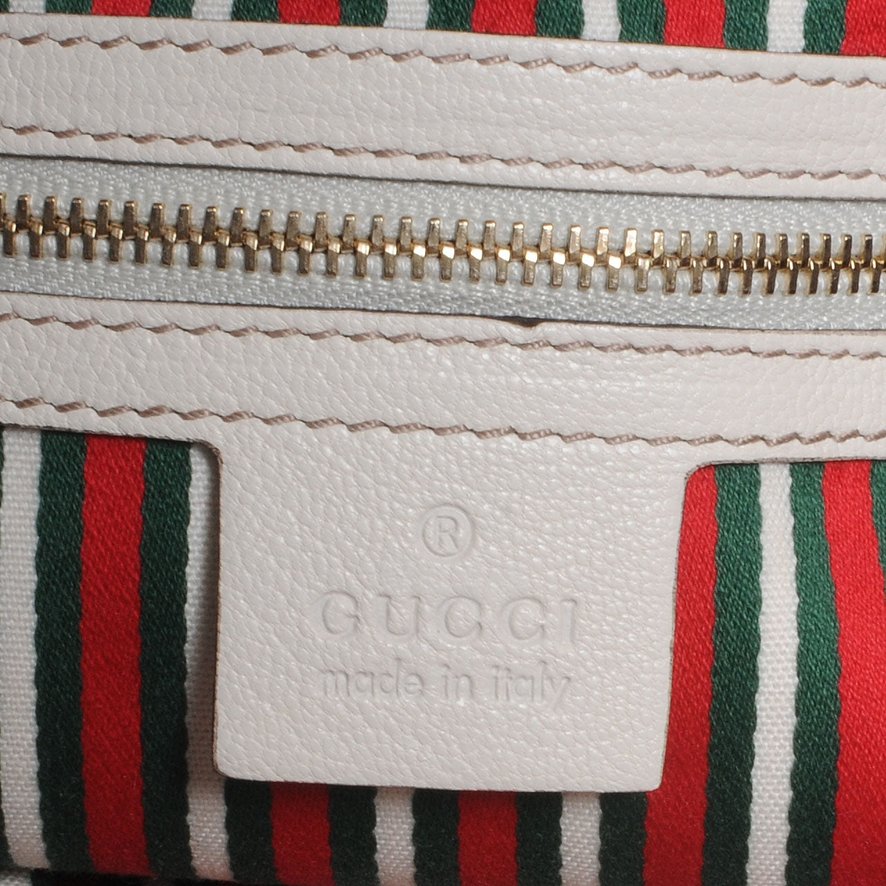 Gucci Leather Wave Hobo Off White 6 of 7