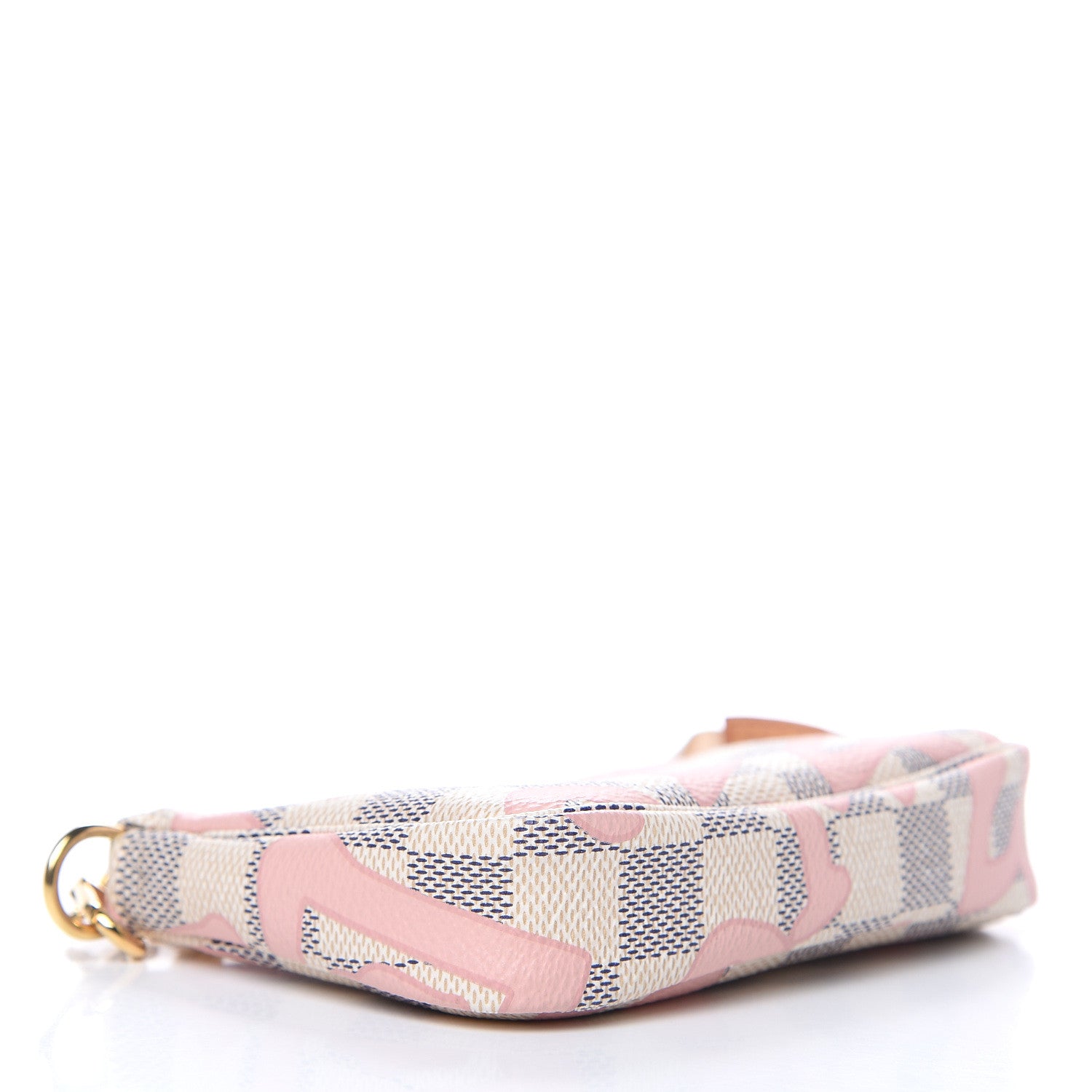 Louis Vuitton Damier Azur Tahitienne Mini Pochette Accessories 4 of 9