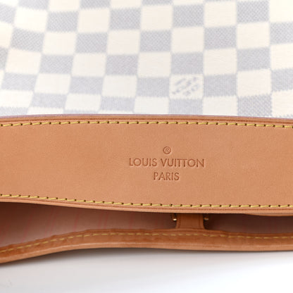 Louis Vuitton Damier Azur Delightful MM Rose Ballerine 7 of 11