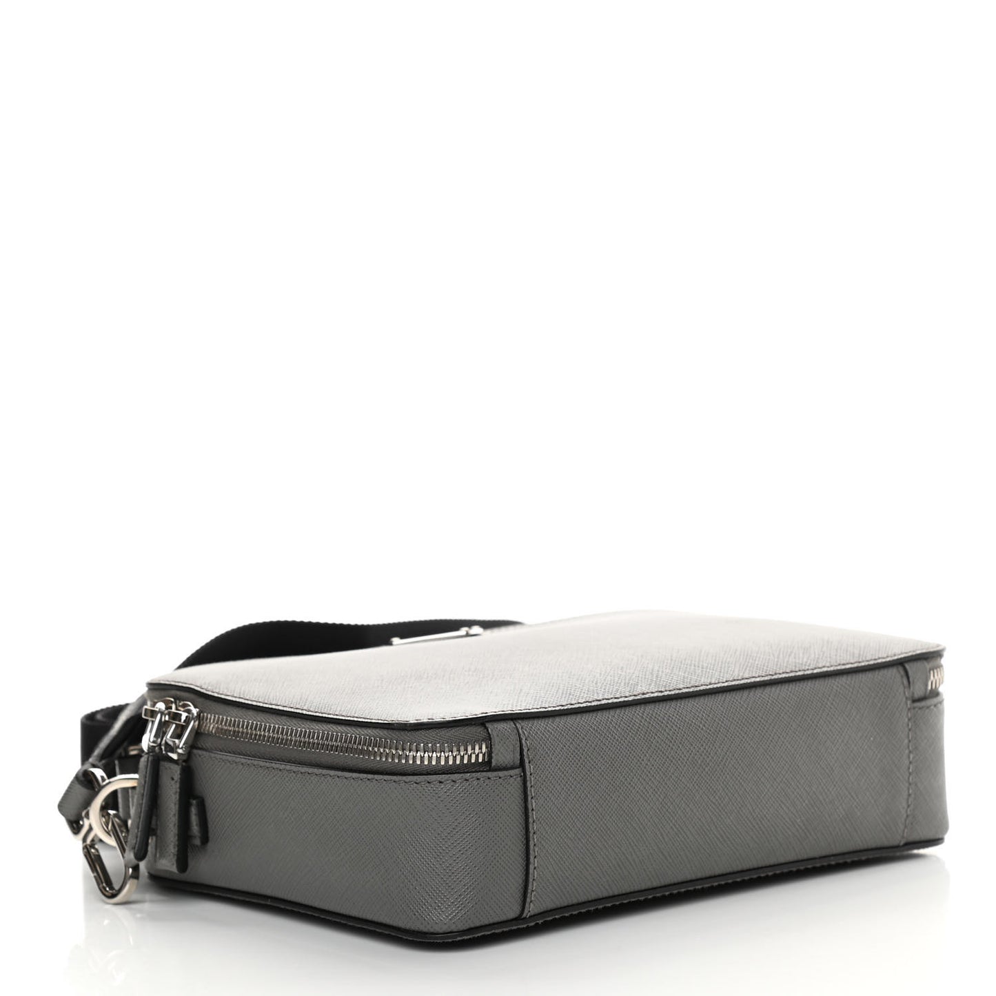 Saffiano Travel Medium Brique Crossbody Bag Marmo