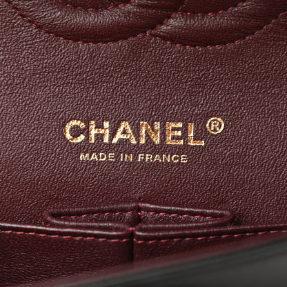 Chanel Lambskin Quilted Medium Double Flap Black 6 of 9
