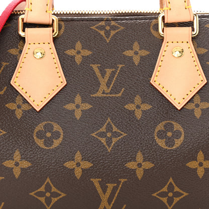 Louis Vuitton Monogram Speedy Bandouliere 20 Fuchsia 7 of 10