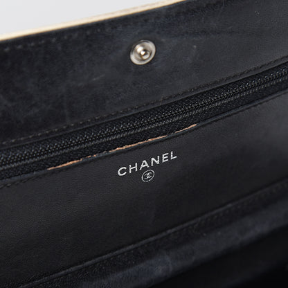 Chanel Lambskin Reissue Wallet On Chain WOC Black 9 of 13