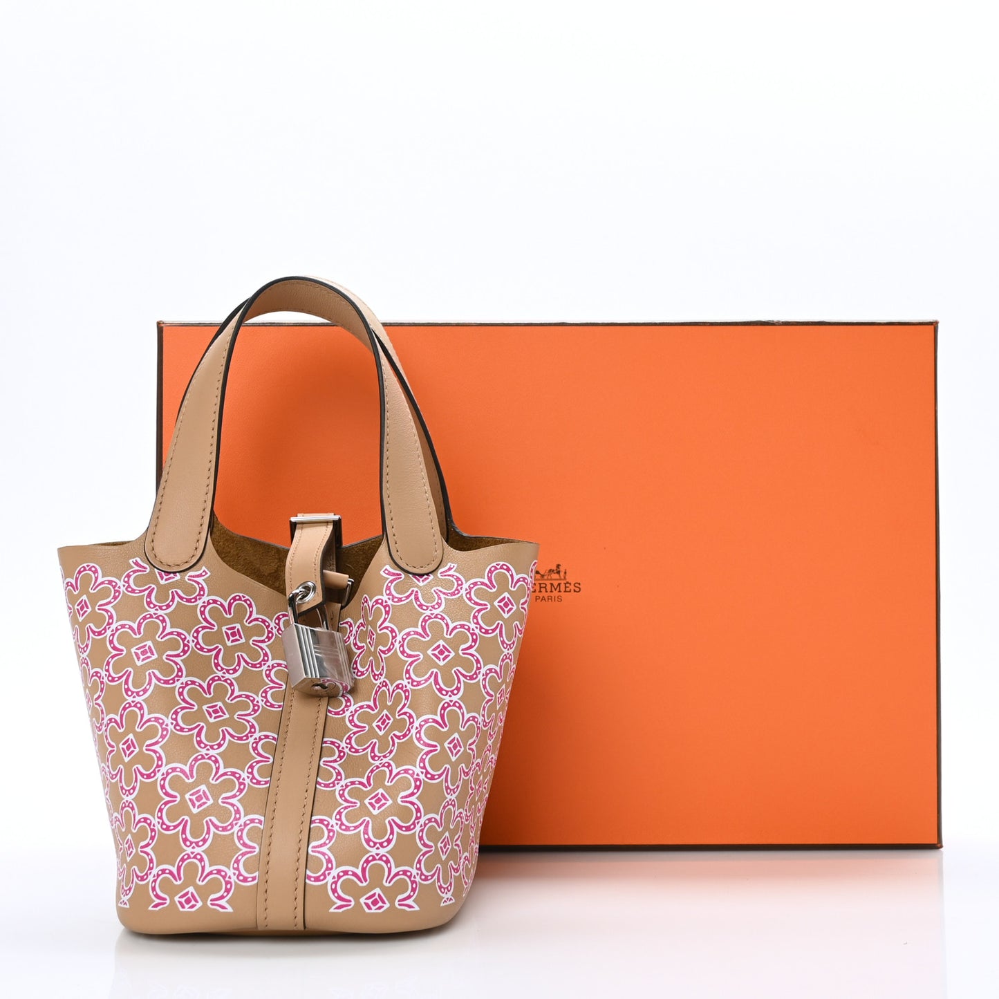 Swift Micro Lucky Daisy Picotin Lock Chai Rose White