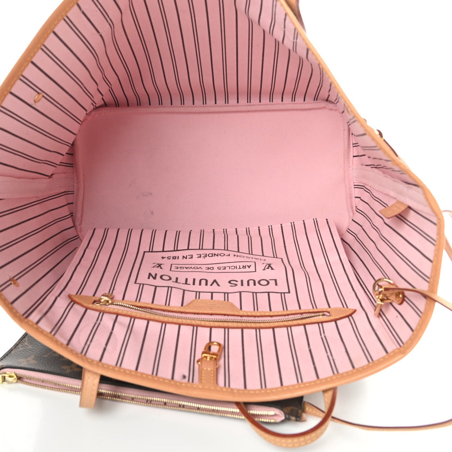 Monogram Neo Neverfull MM Rose Ballerine