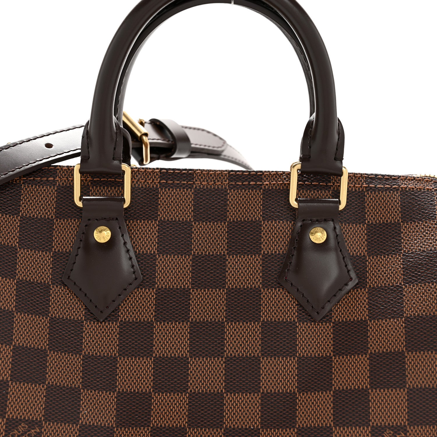 Louis Vuitton Damier Ebene Speedy Bandouliere 25 10 of 12