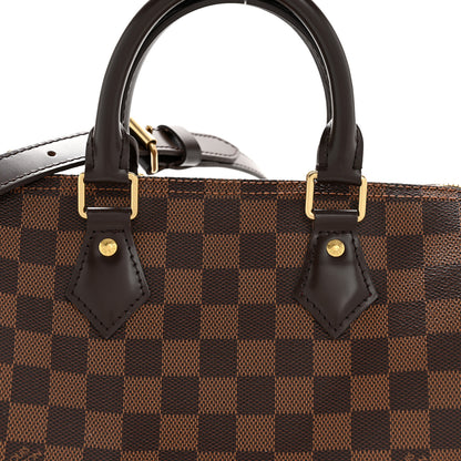 Louis Vuitton Damier Ebene Speedy Bandouliere 25 10 of 12