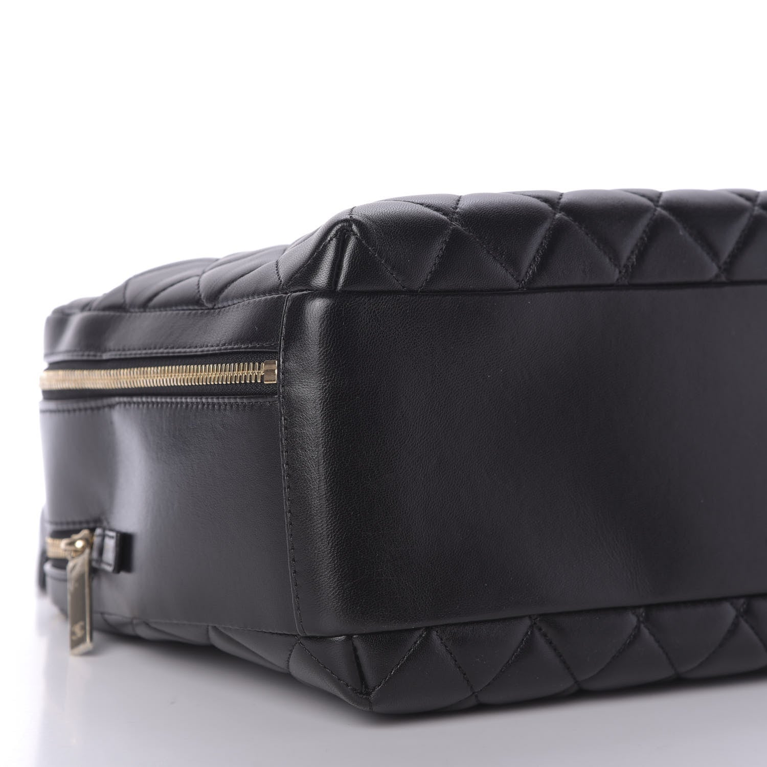 Chanel Lambskin Quilted Large Trendy CC Bowling Bag Black 6 of 9