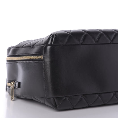 Chanel Lambskin Quilted Large Trendy CC Bowling Bag Black 6 of 9