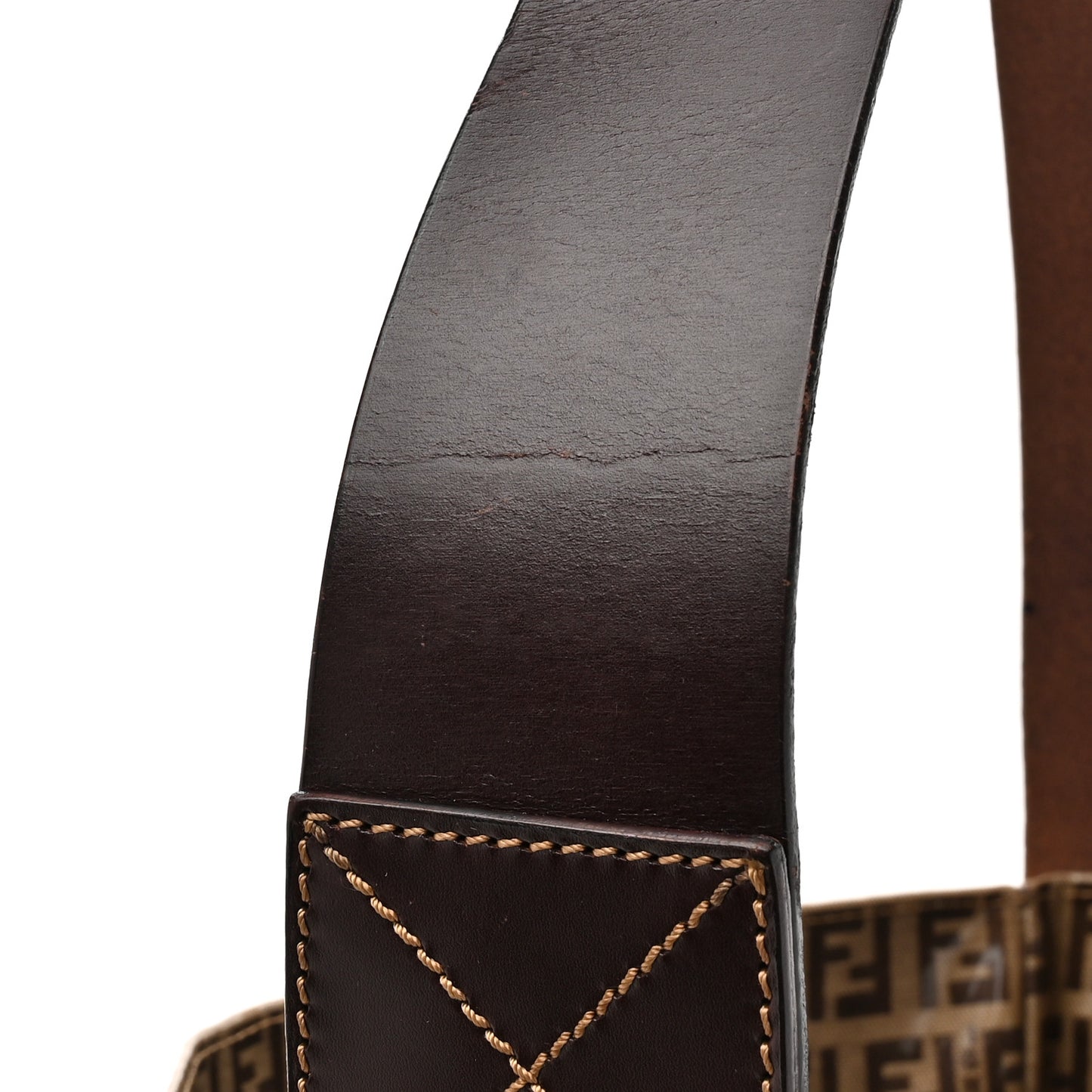 Vinyl Zucchino Shoulder Bag Tobacco