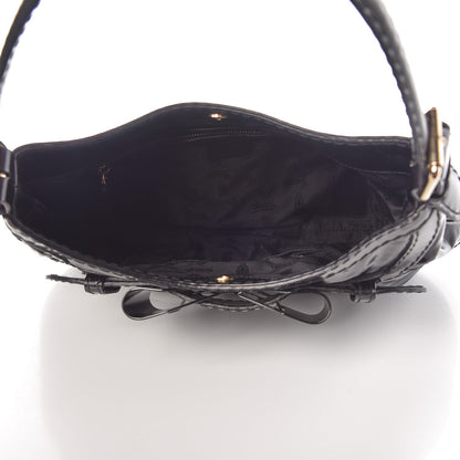 Gucci Dialux Queen Bow Hobo Black 5 of 10