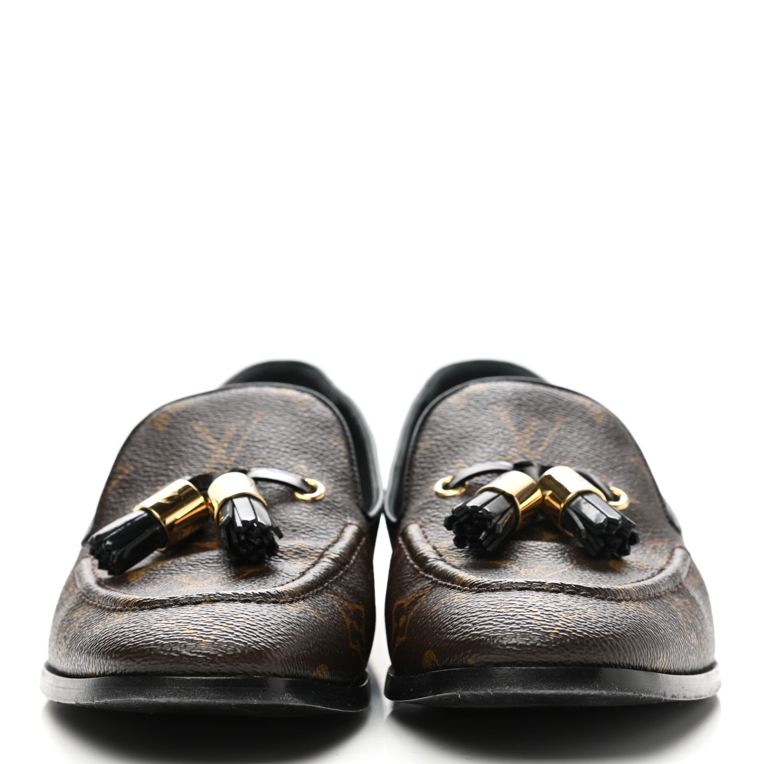 Louis Vuitton Monogram Society Loafers 38 2 of 11