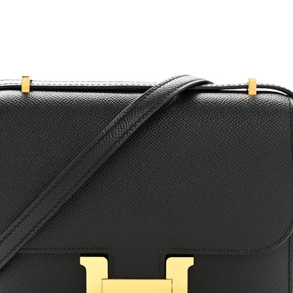 Hermes Epsom Constance 18 Black 8 of 13