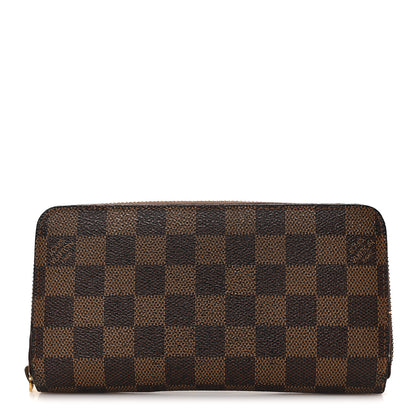 Louis Vuitton Damier Ebene Zippy Wallet 1 of 8