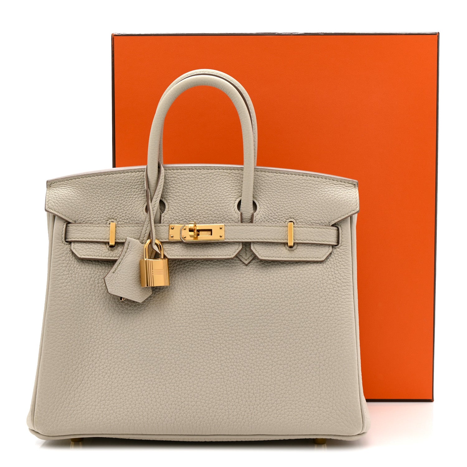 Hermes Togo Birkin 25 Beton 11 of 11