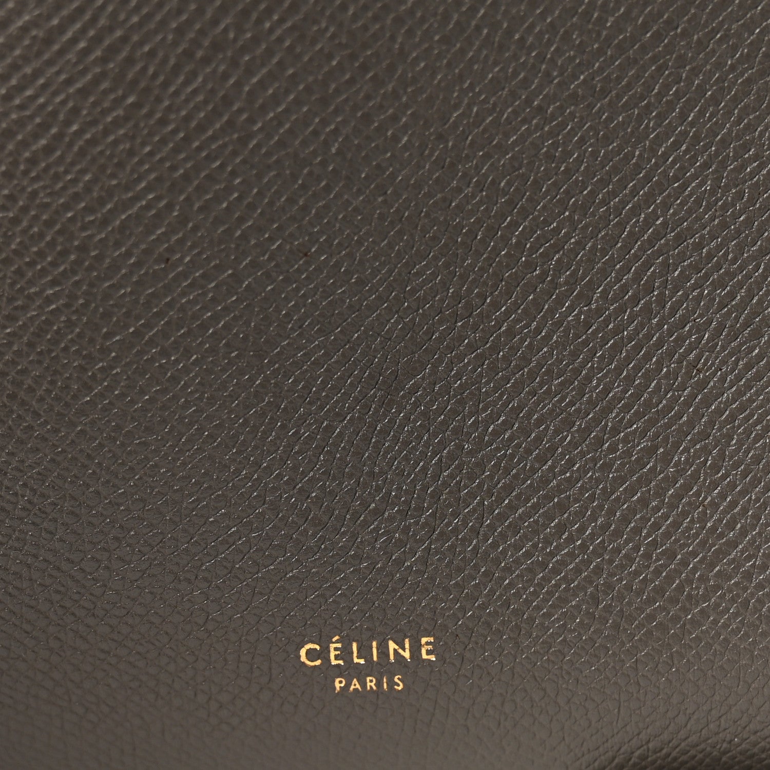 Celine Grained Calfskin Micro Belt Bag Grey 6 of 10