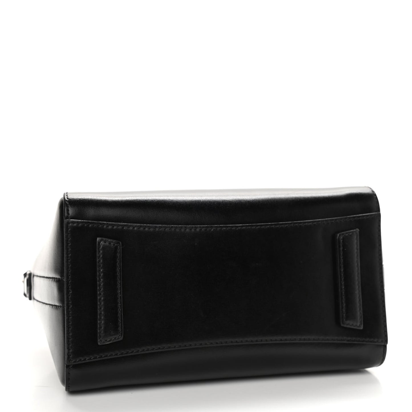 Shiny Lord Calfskin Mini Antigona Black