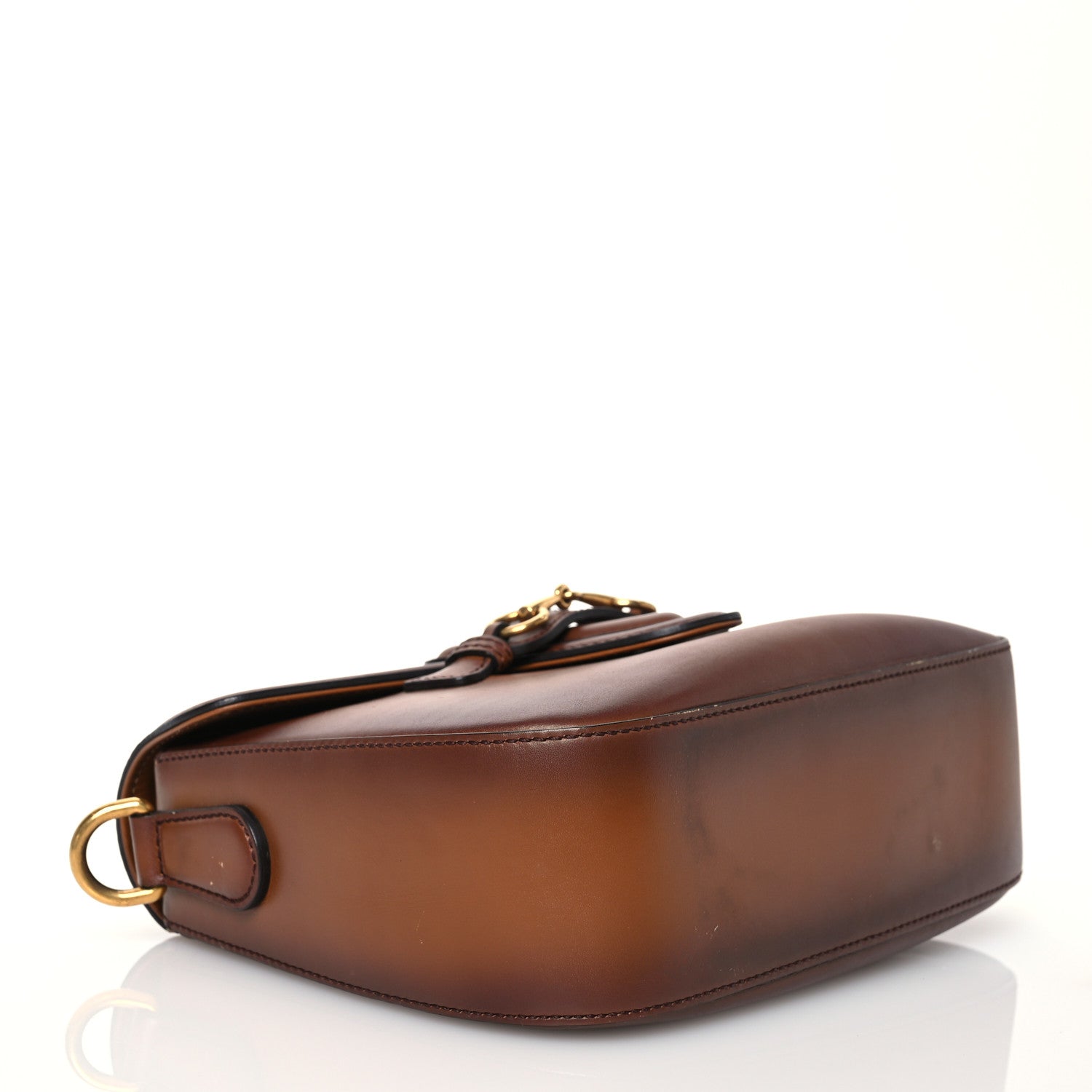 Gucci Calfskin Medium Lady Web Shoulder Bag Cuir 4 of 21