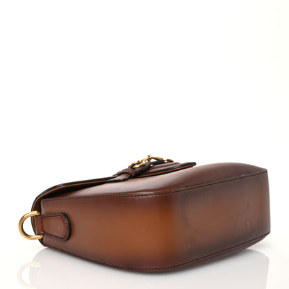 Gucci Calfskin Medium Lady Web Shoulder Bag Cuir 4 of 21