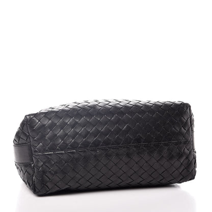 Bottega Veneta Nappa Intrecciato Large Cosmetic Case Black 4 of 8