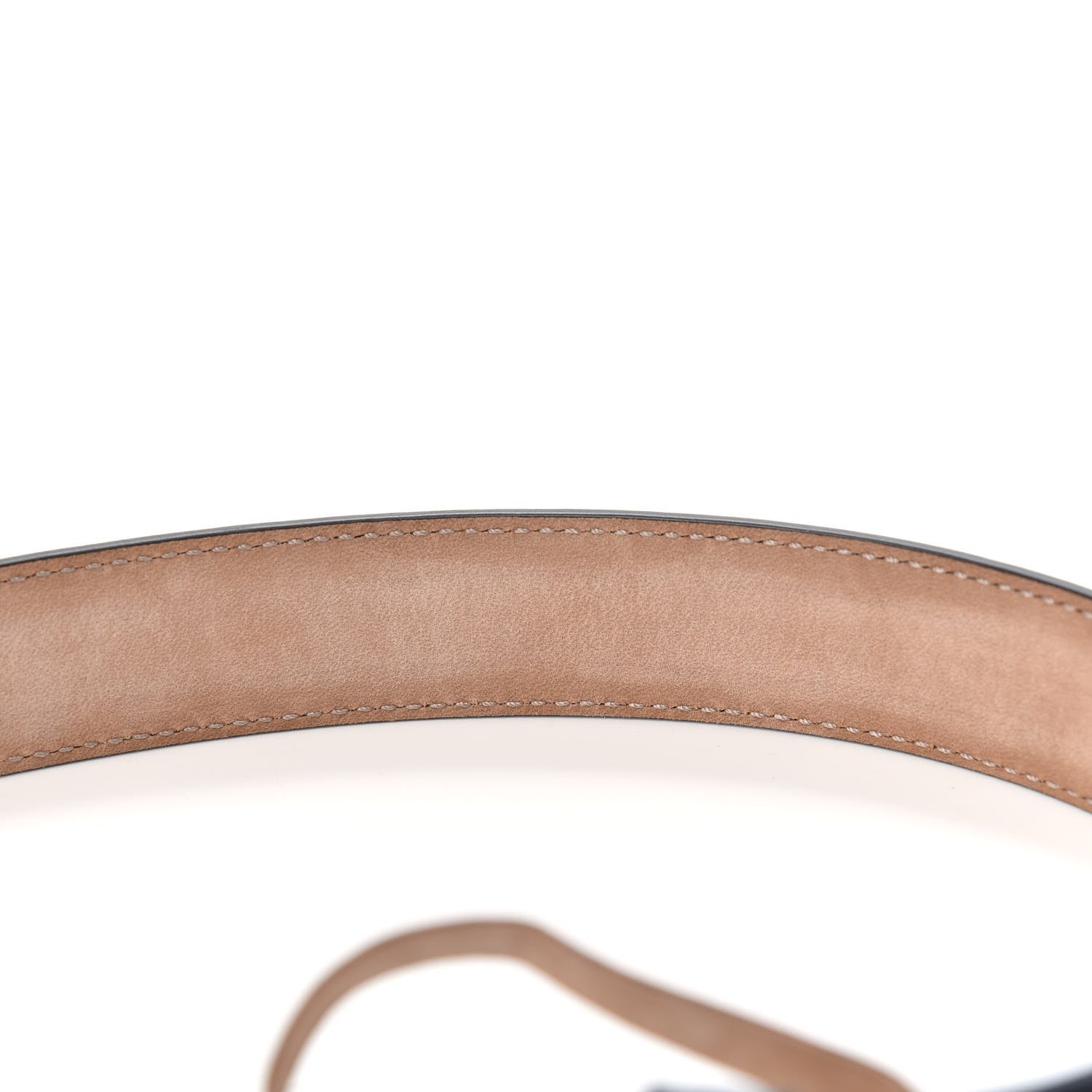 Gucci Moon Calfskin Interlocking G 25mm Belt 95 38 Black 5 of 5