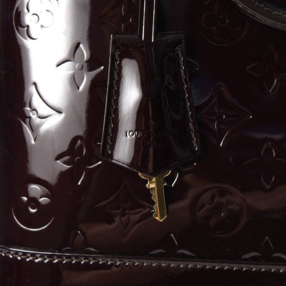 Louis Vuitton Vernis Alma PM Amarante 10 of 12