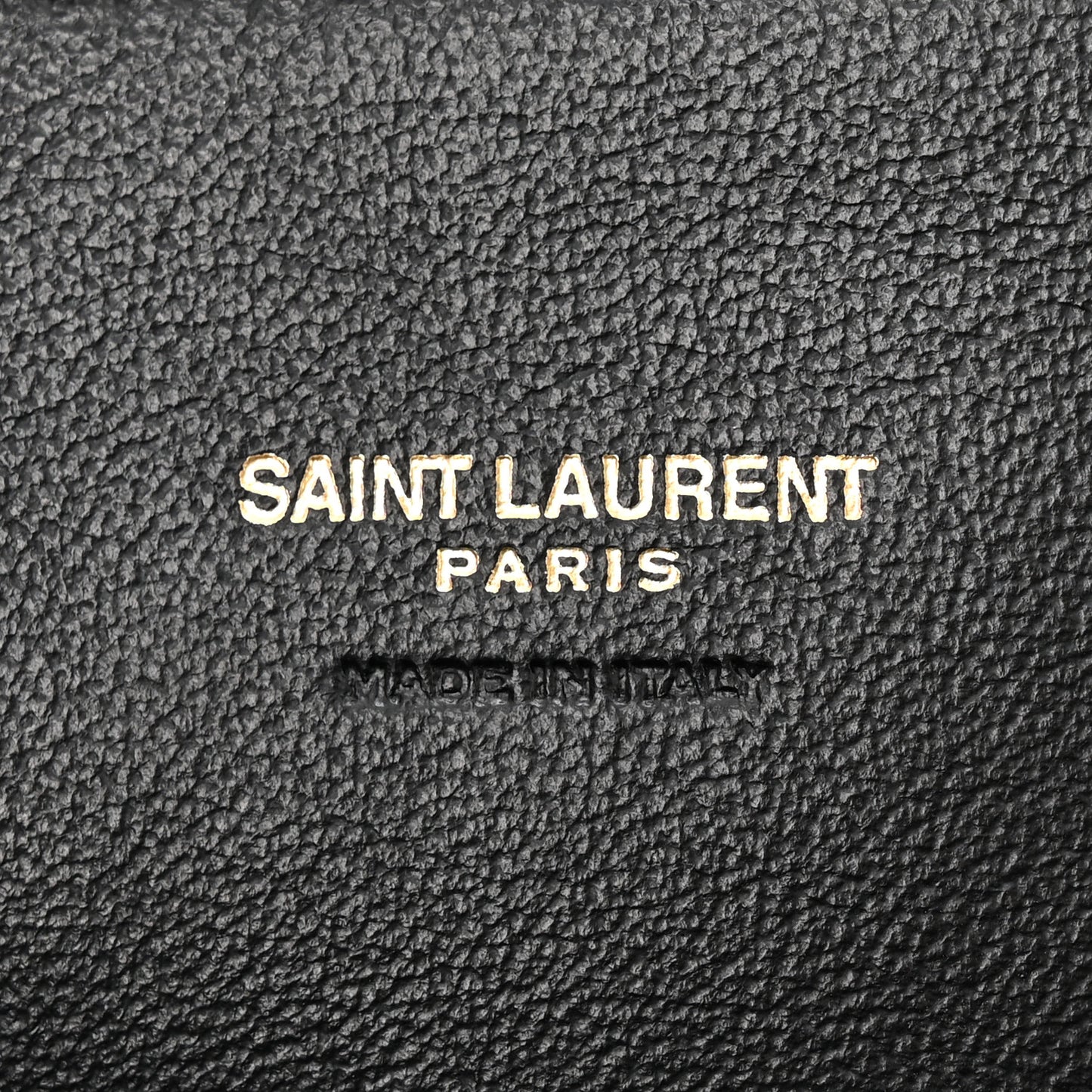 Lambskin Quilted Melody Chain Bag Black