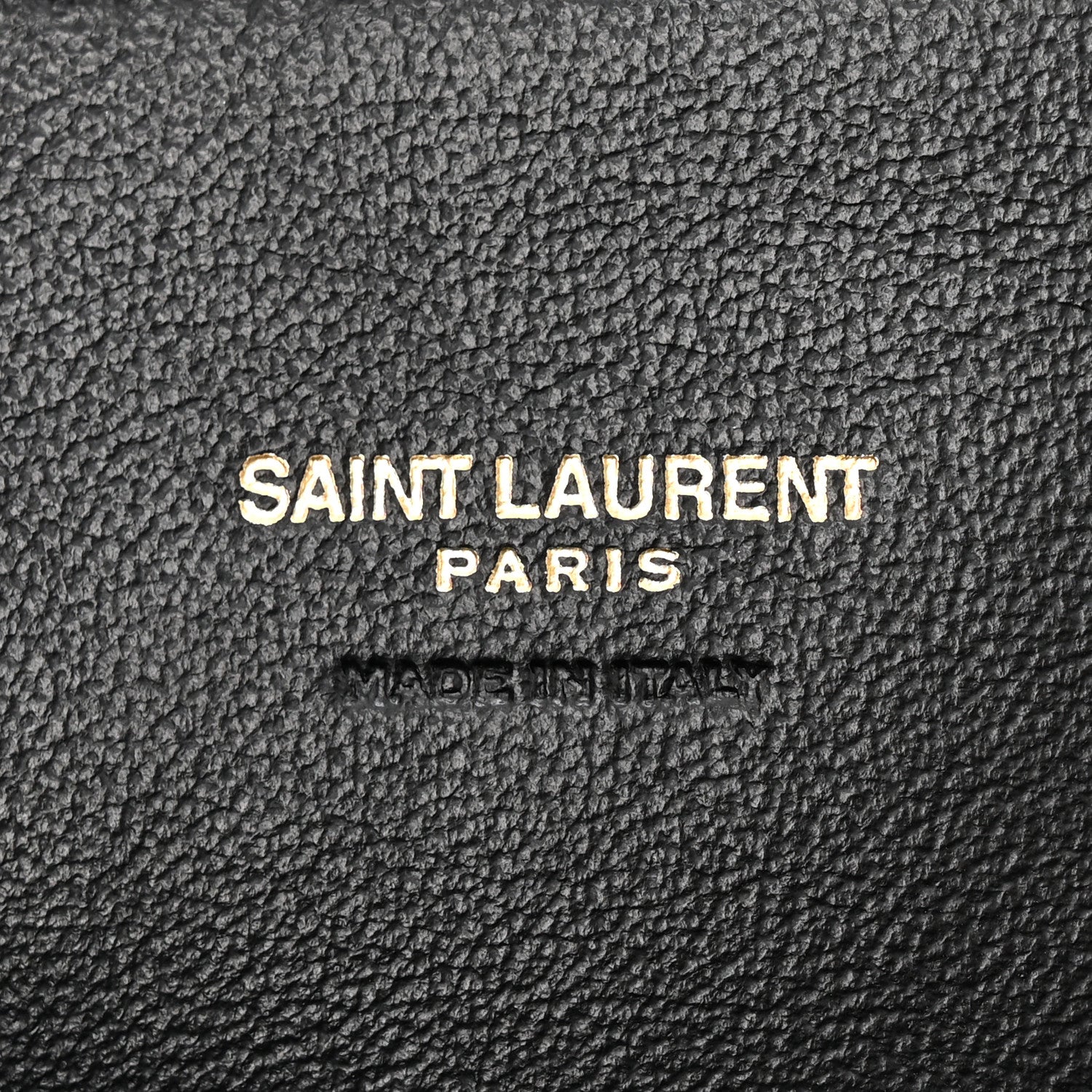 Saint Laurent Lambskin Quilted Melody Chain Bag Black 6 of 10