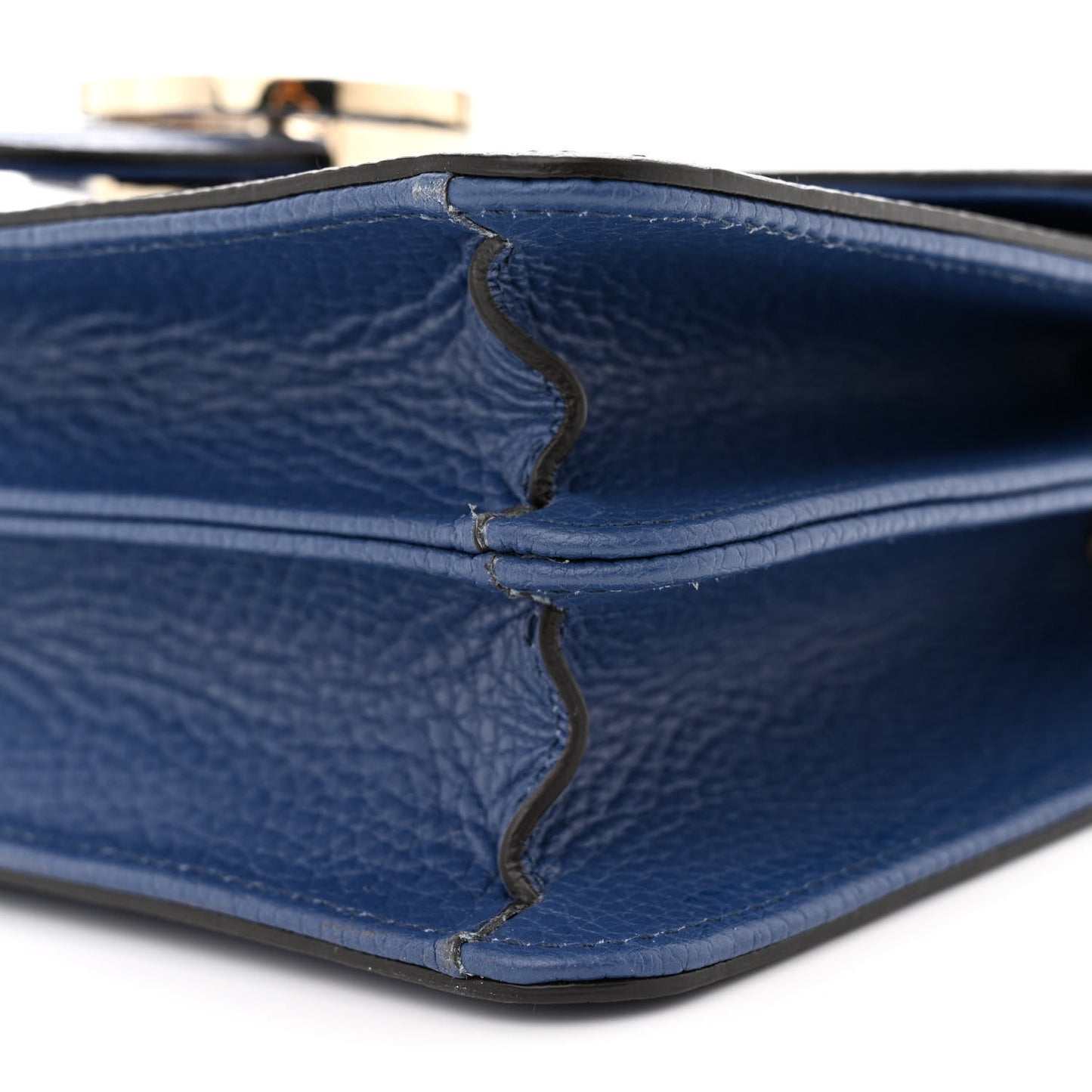 Dollar Calfskin Small Interlocking G Shoulder Bag Caspian