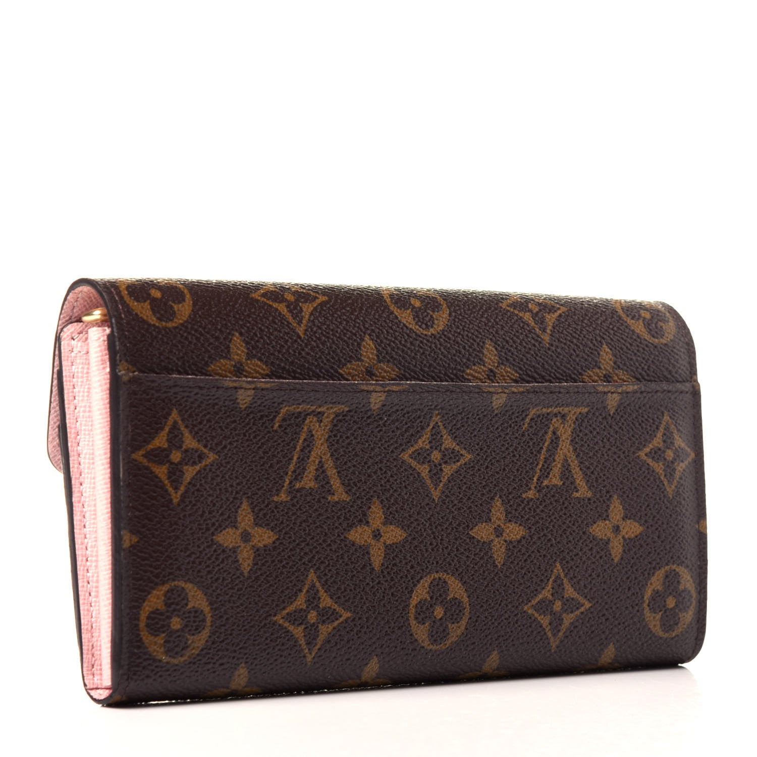Louis Vuitton Monogram Sarah Wallet NM Rose Ballerine 3 of 10