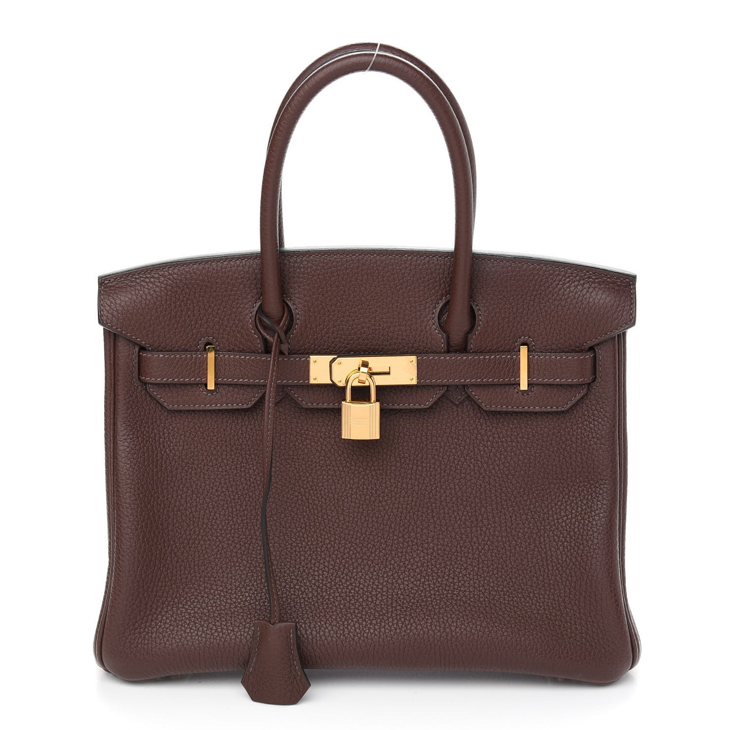 Hermes Taurillon Clemence Birkin 30 Havane 1 of 11