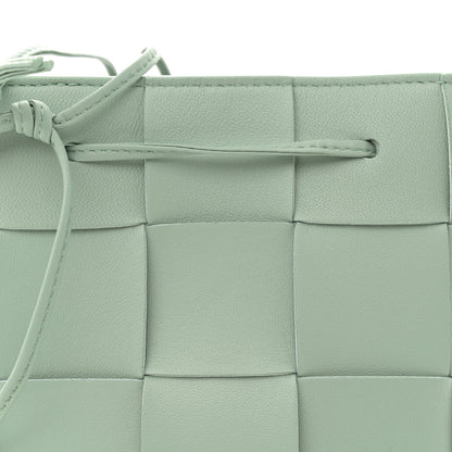 Bottega Veneta Nappa Maxi Intrecciato Small Cassette Bucket Bag New Sauge 7 of 9