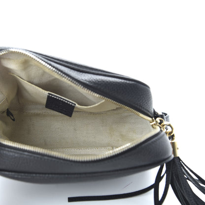 Gucci Pebbled Calfskin Small Soho Disco Bag Black 5 of 11